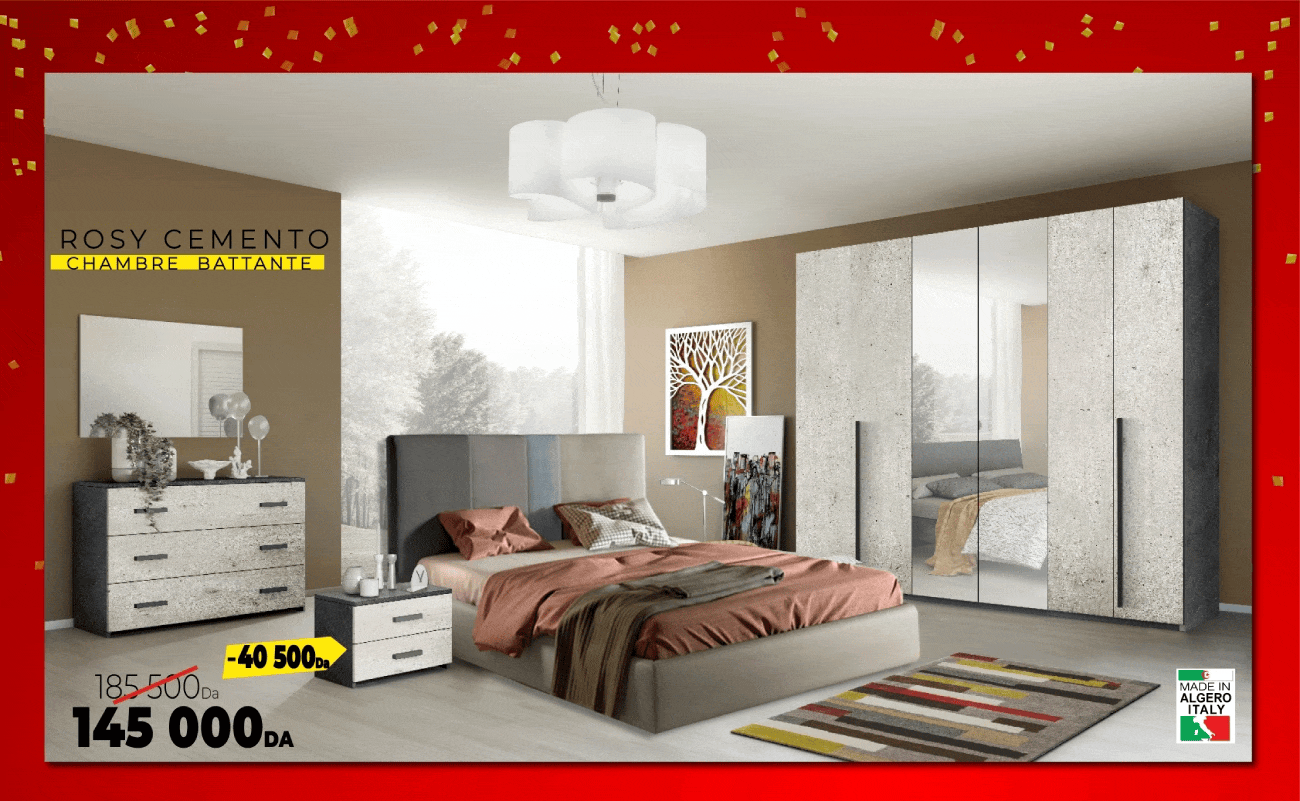 chambre rosy cemento